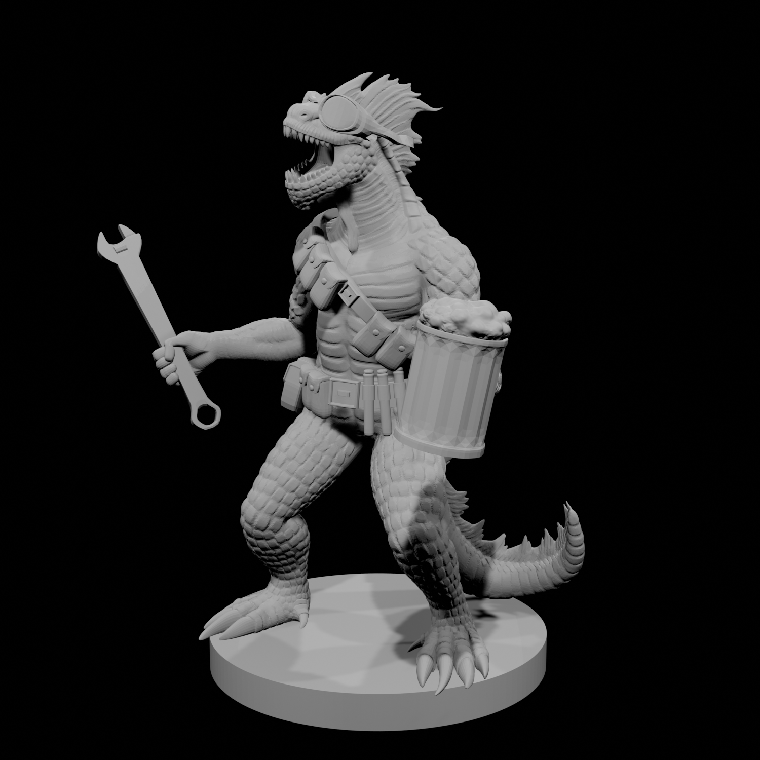 Lizardfolk Artificer 2