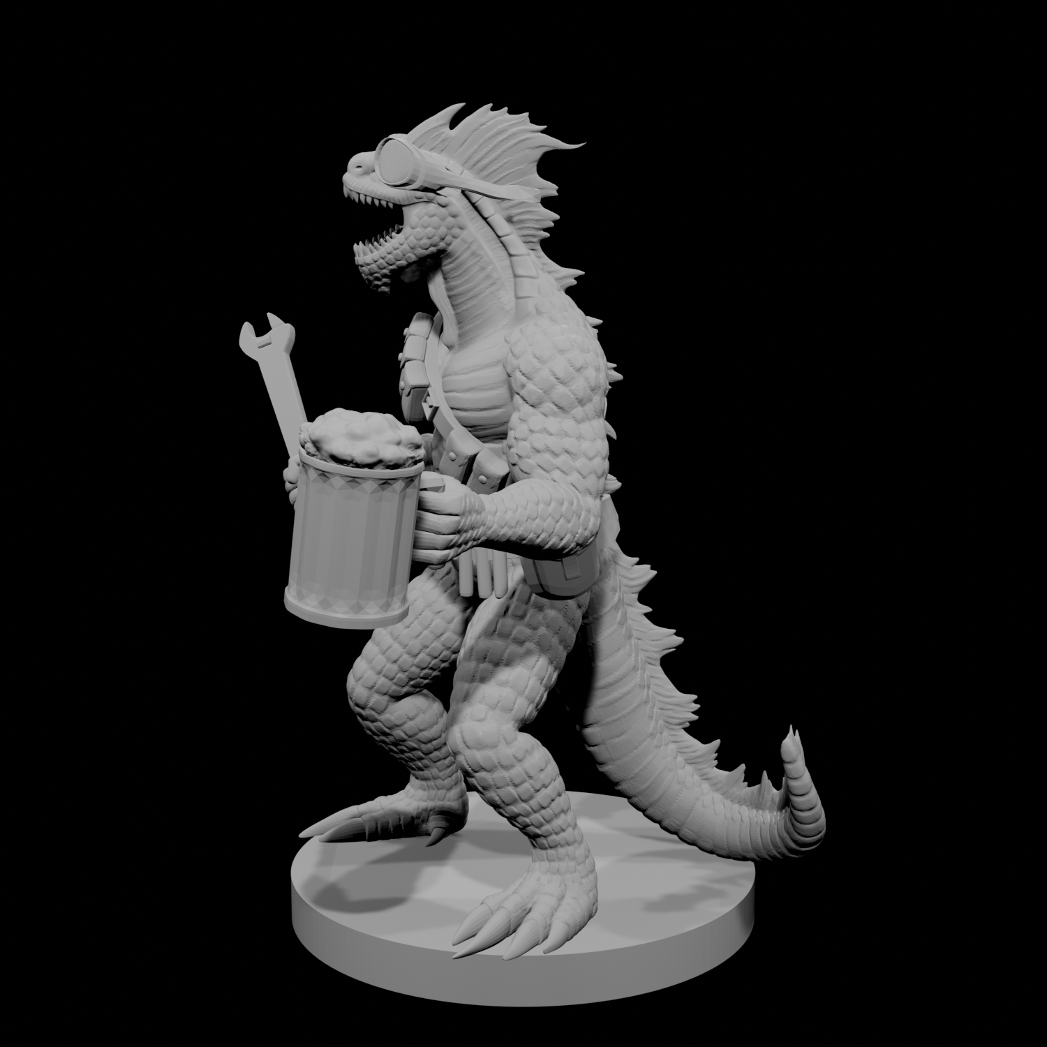 Lizardfolk Artificer 2