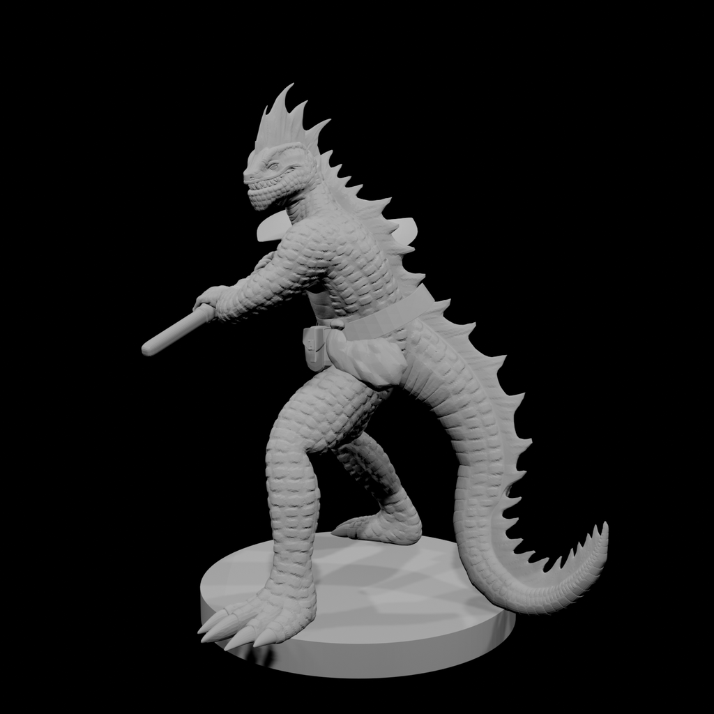 Lizardfolk Barbarian