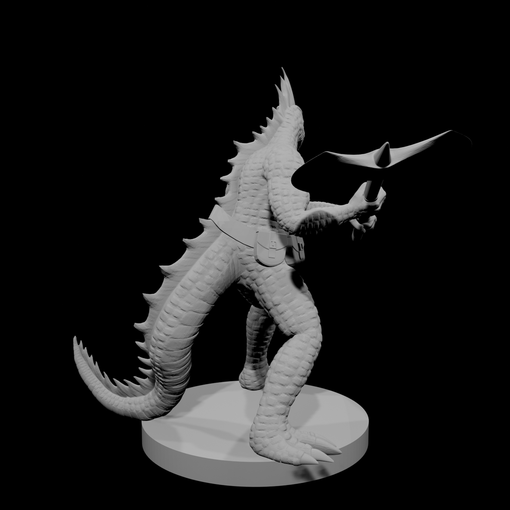 Lizardfolk Barbarian