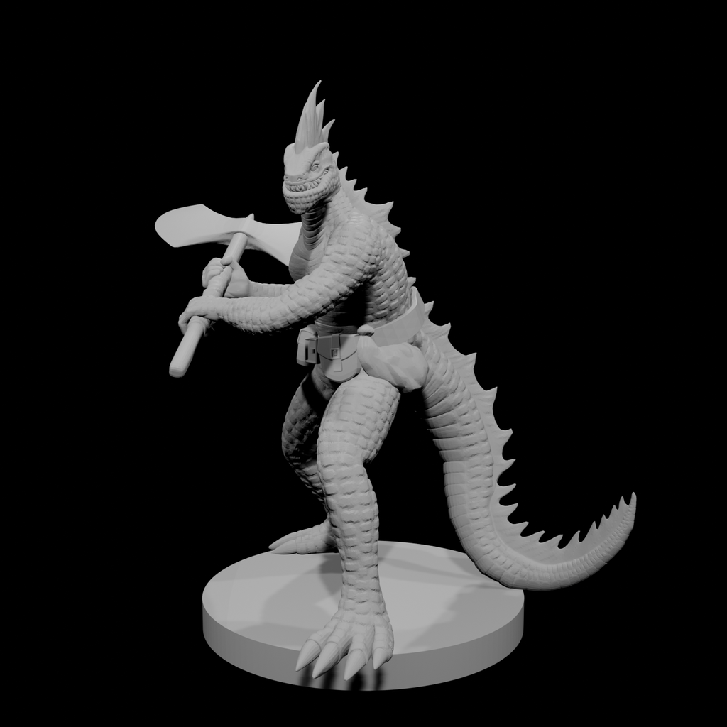 Lizardfolk Barbarian