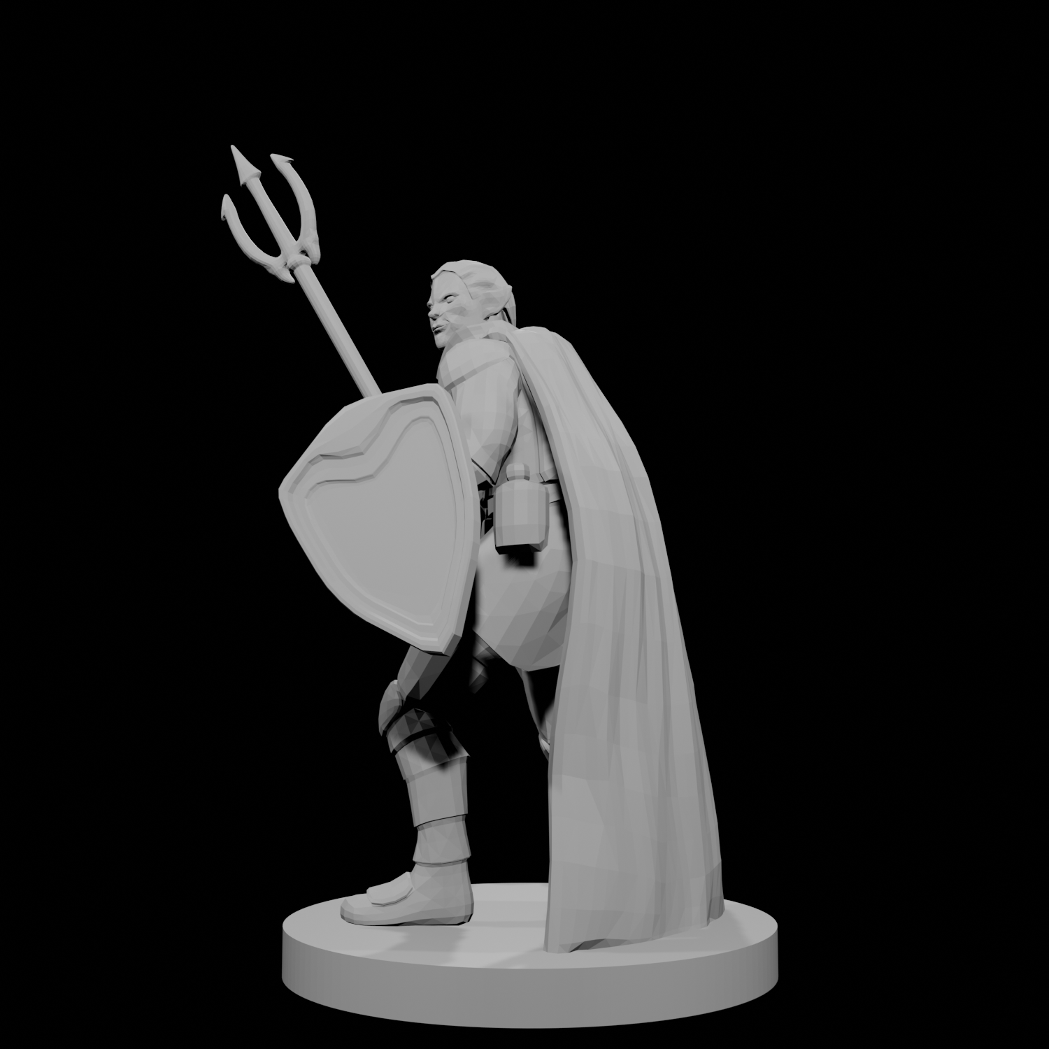 Male  Elven Cleric of Temptest