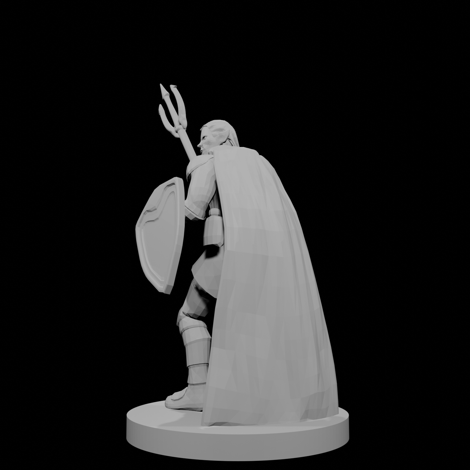 Male  Elven Cleric of Temptest