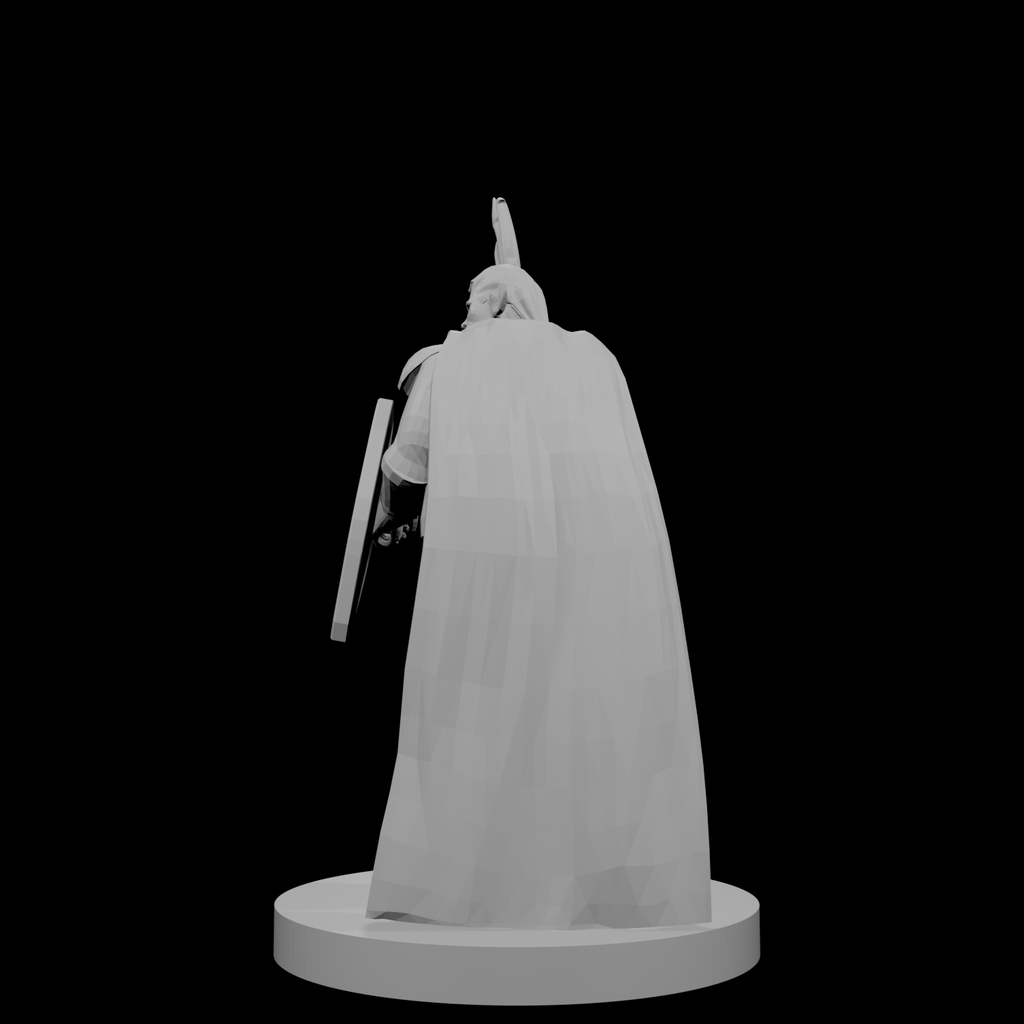 Male  Elven Cleric of Temptest