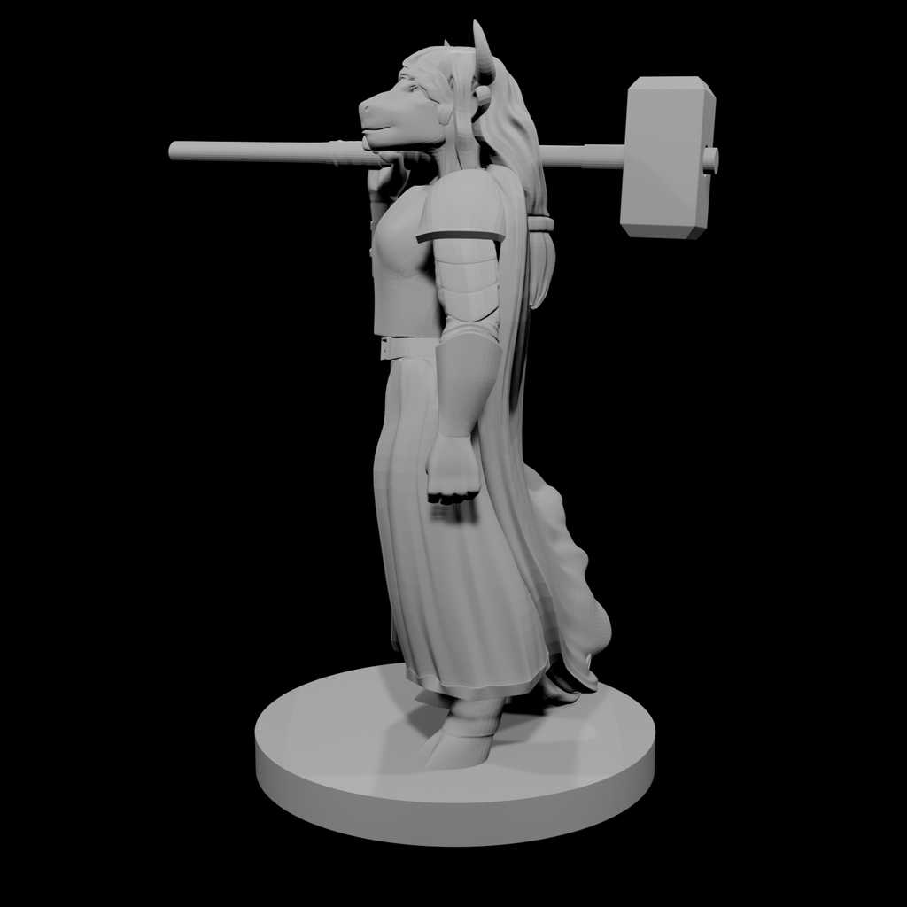 Minotaur Female Cleric