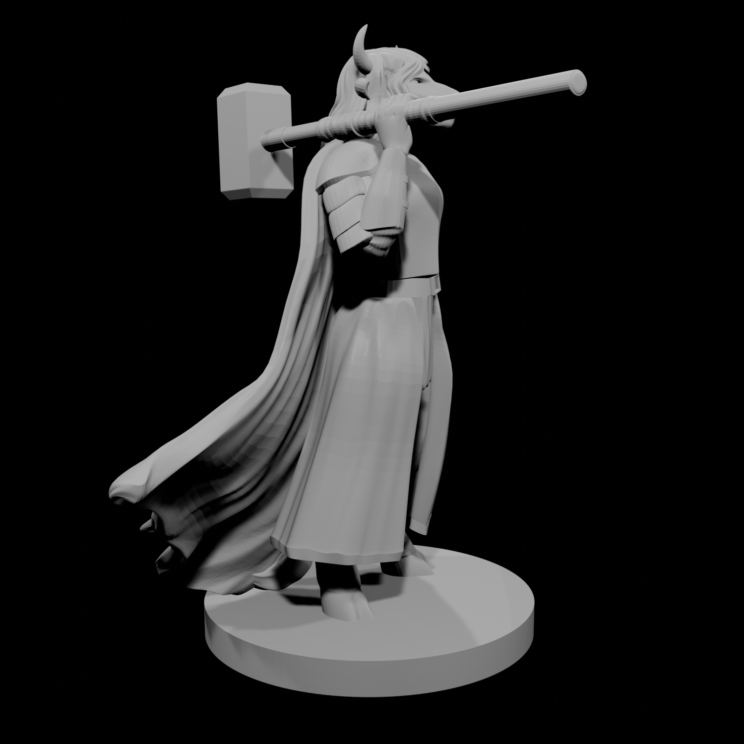 Minotaur Female Cleric