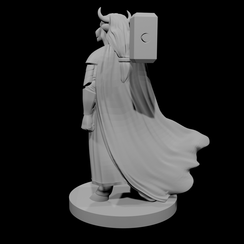 Minotaur Female Cleric