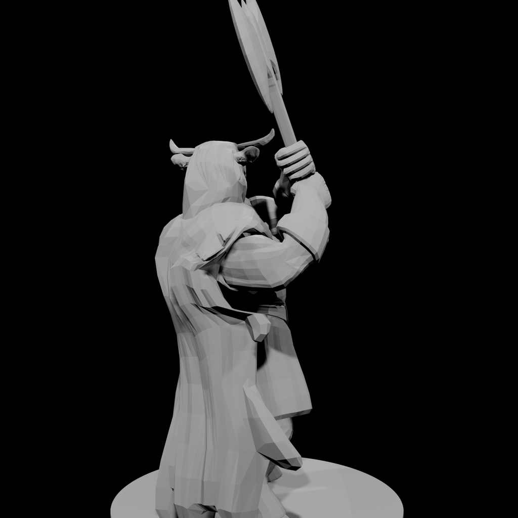 Minotaur Male Barbarian