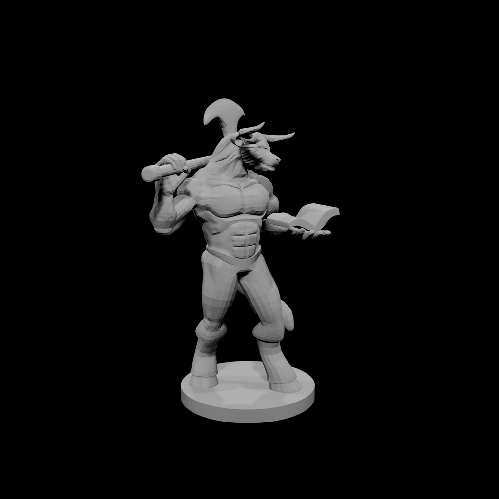 Minotaur Male Barbarian 2