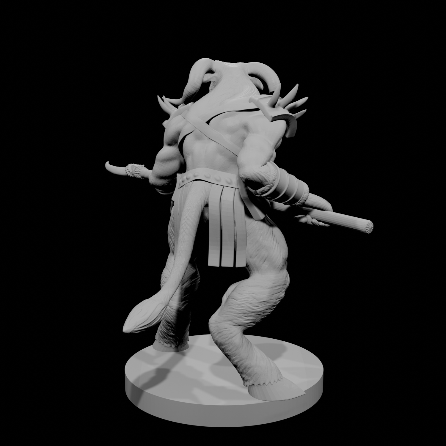 Minotaur Male Barbarian 4
