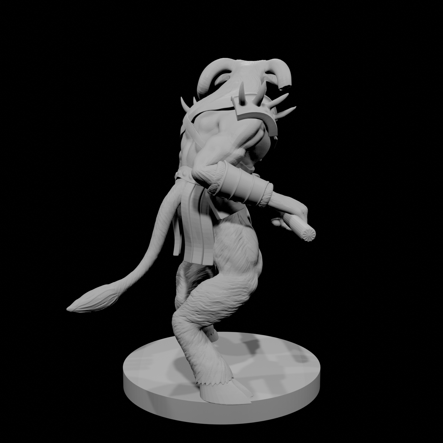 Minotaur Male Barbarian 4