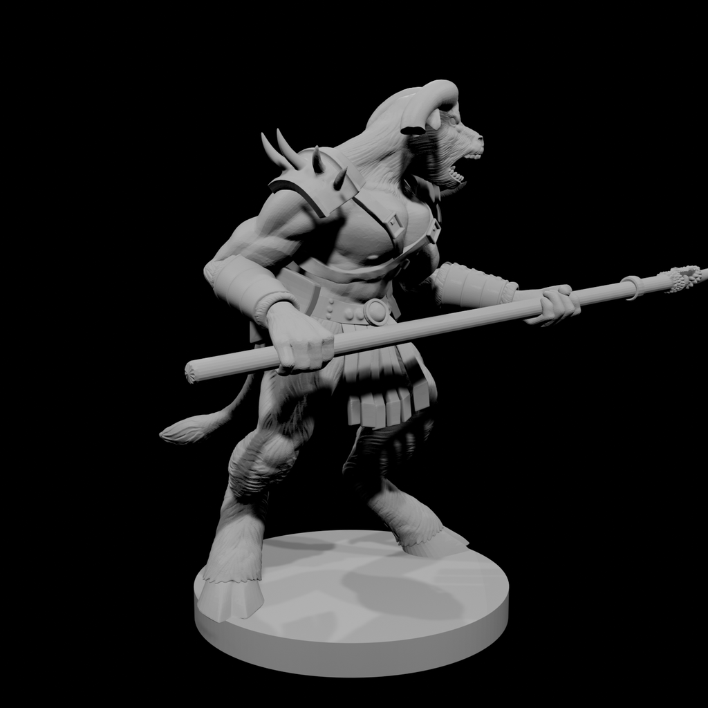 Minotaur Male Barbarian 4