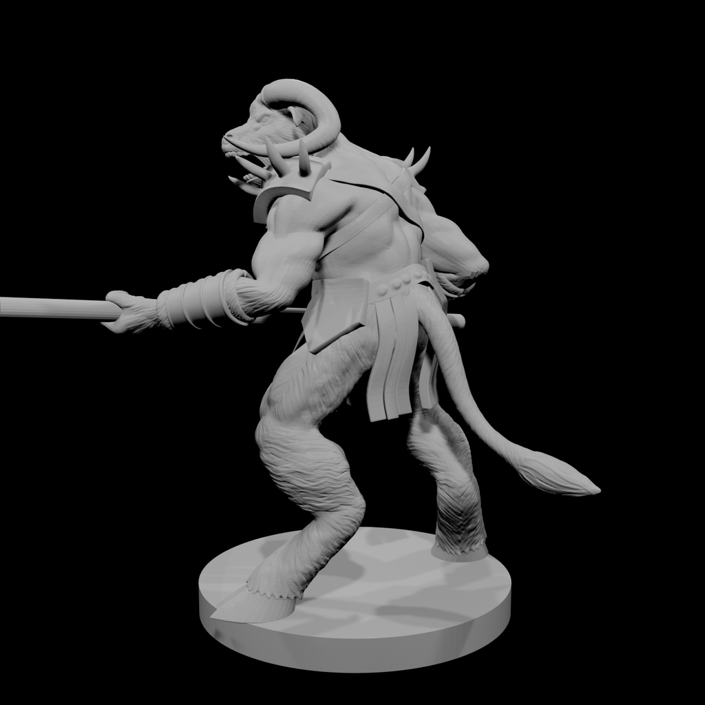 Minotaur Male Barbarian 4