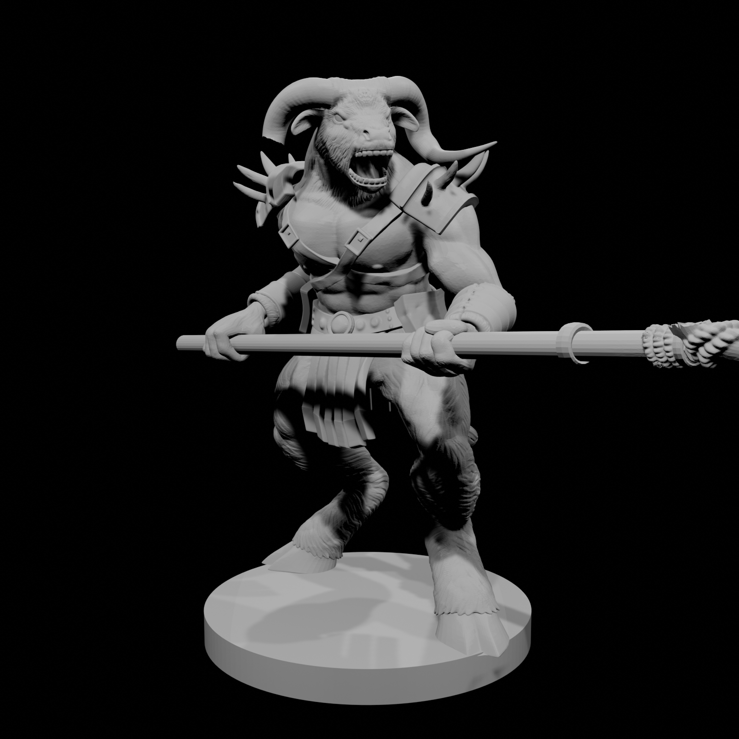 Minotaur Male Barbarian 4