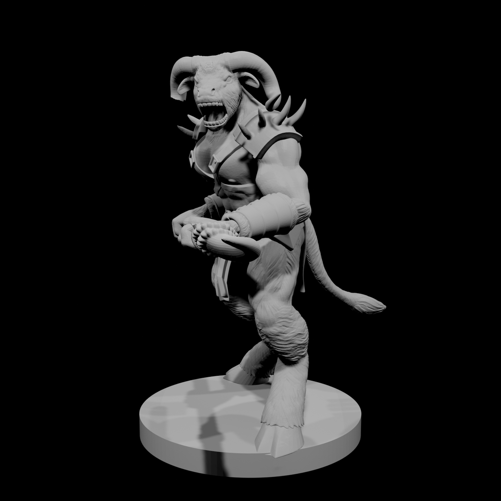 Minotaur Male Barbarian 4