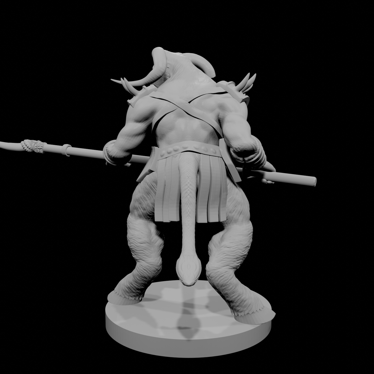 Minotaur Male Barbarian 4