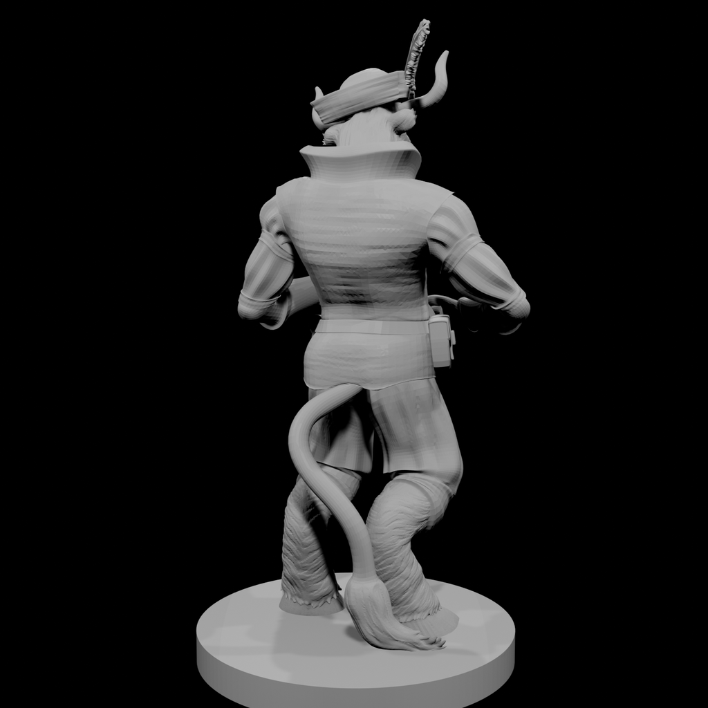 Minotaur Male Bard