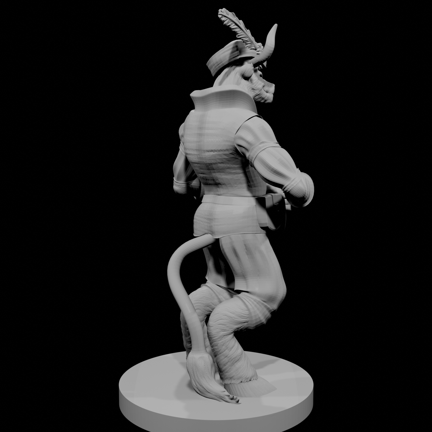 Minotaur Male Bard