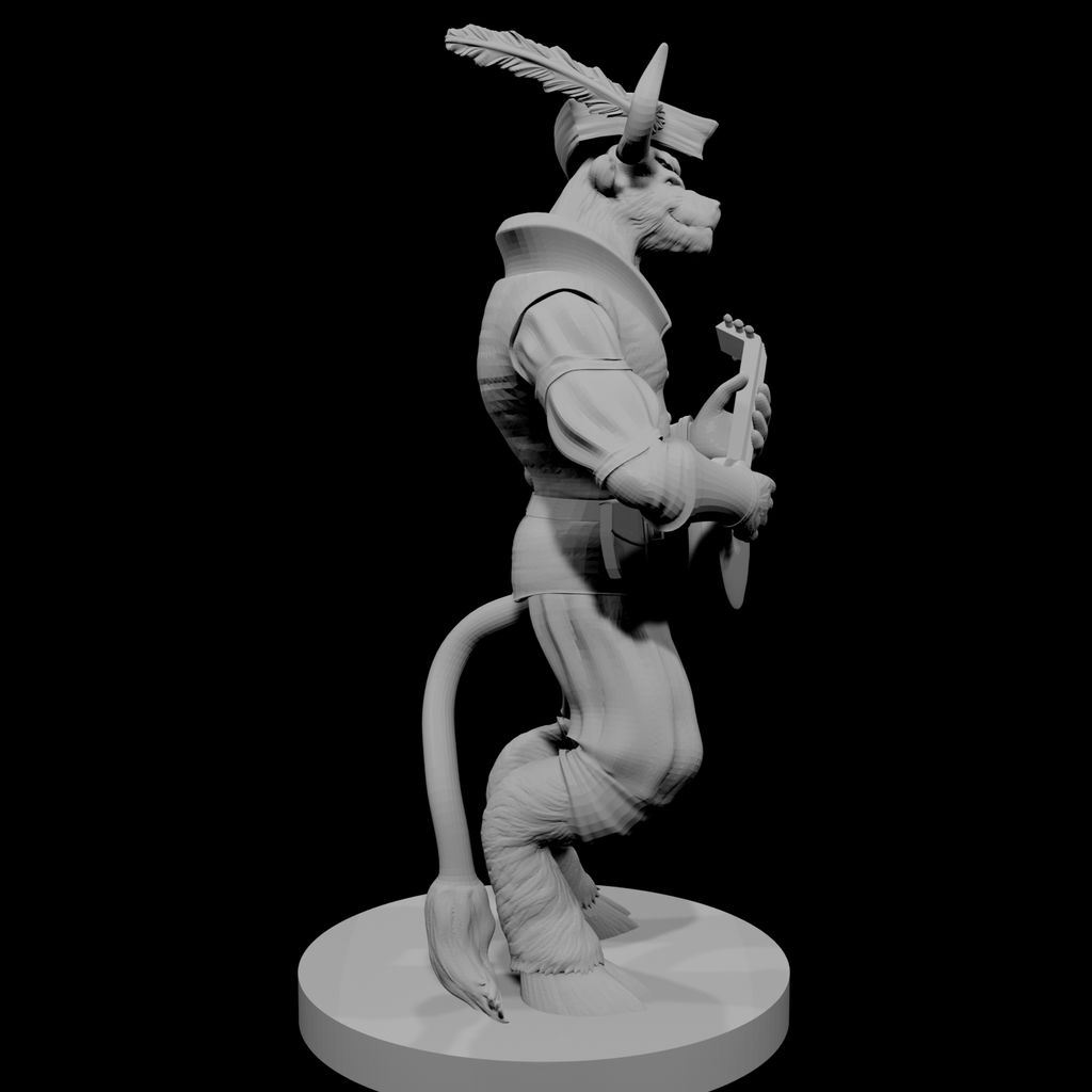 Minotaur Male Bard