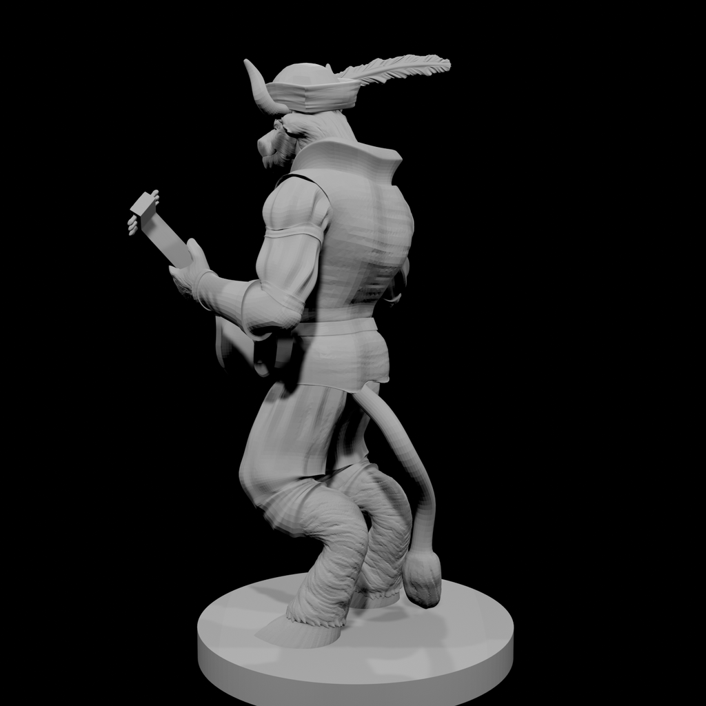Minotaur Male Bard