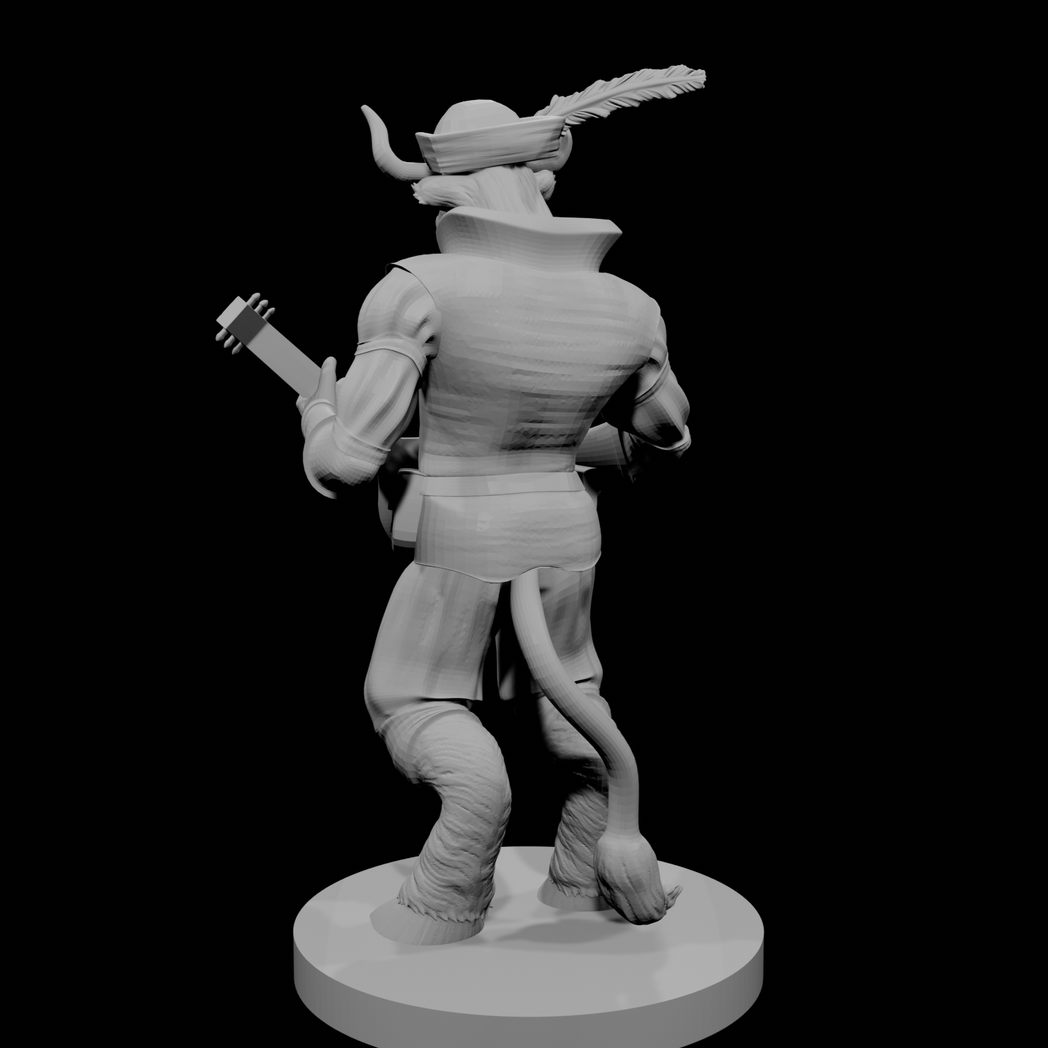 Minotaur Male Bard