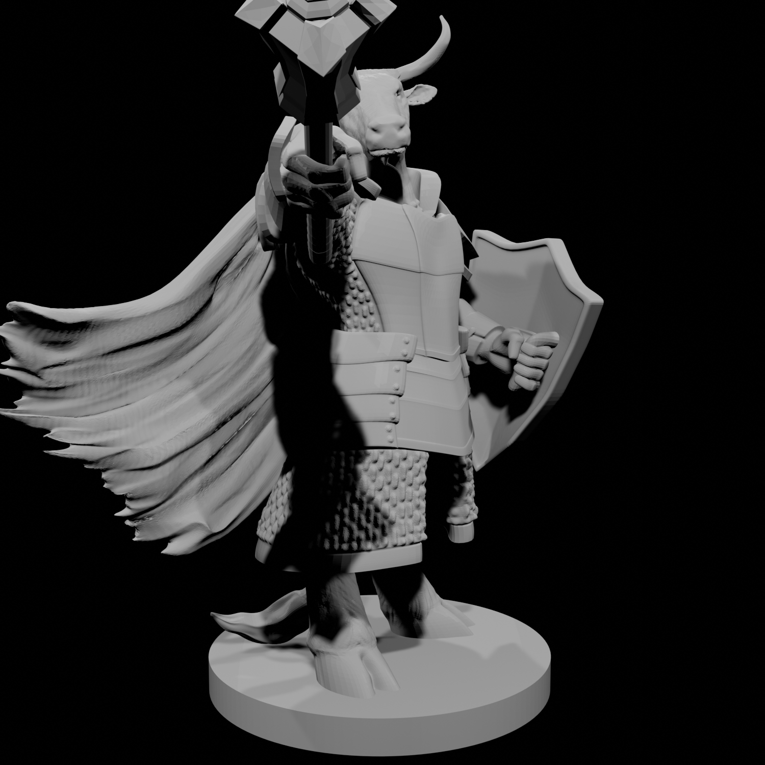 Minotaur Male Cleric