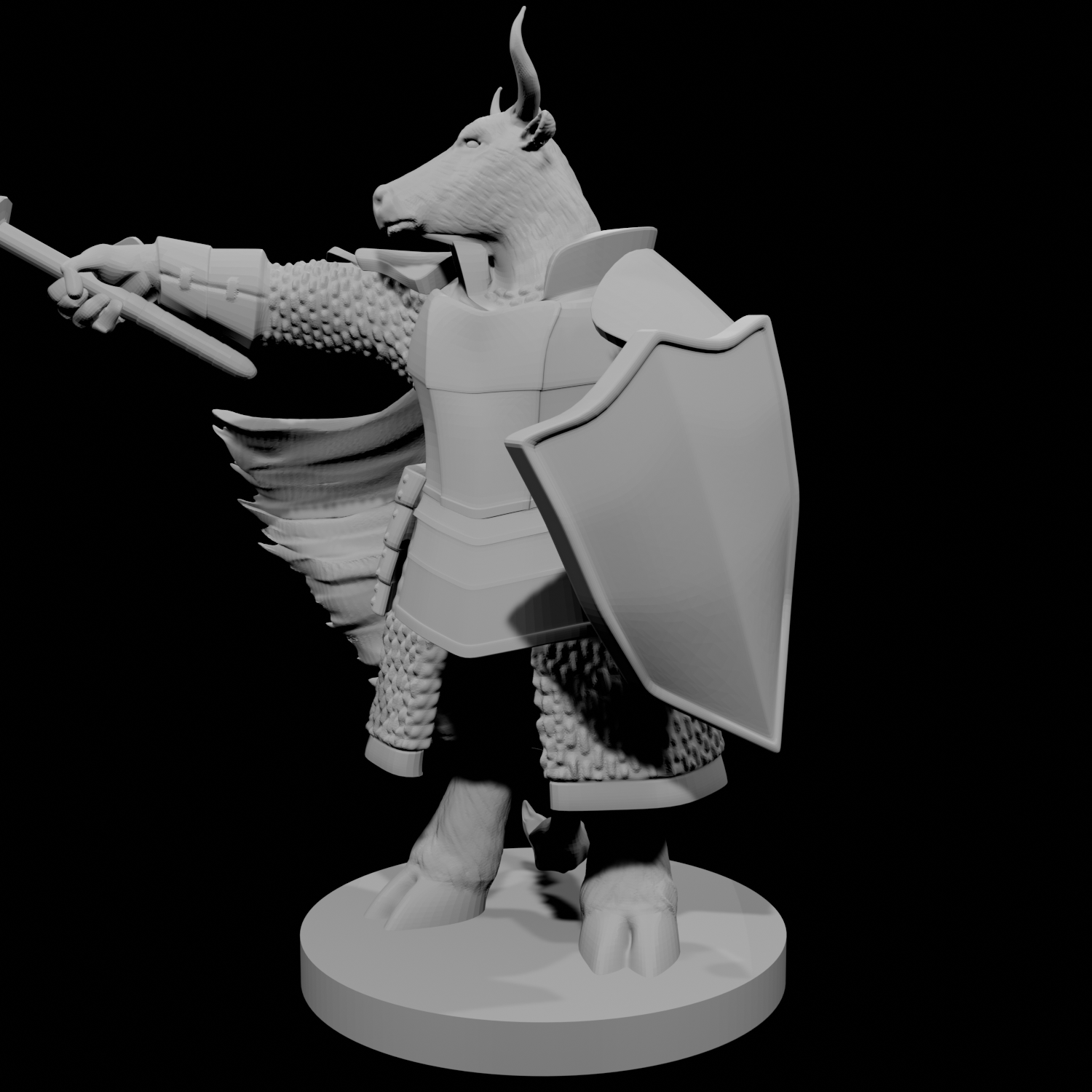Minotaur Male Cleric