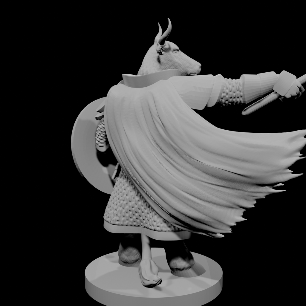 Minotaur Male Cleric 2