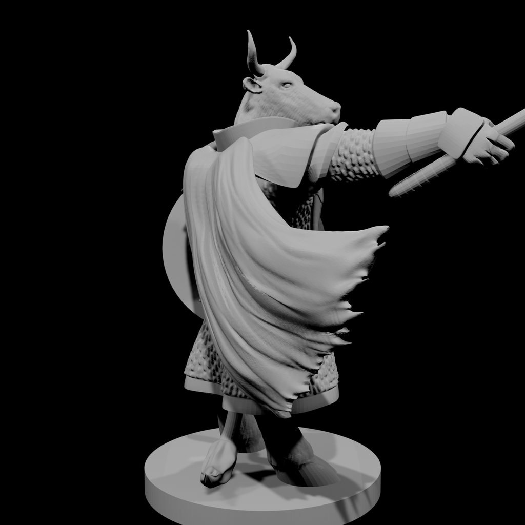 Minotaur Male Cleric 2