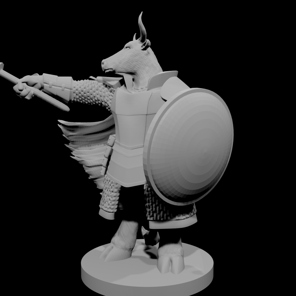 Minotaur Male Cleric 2