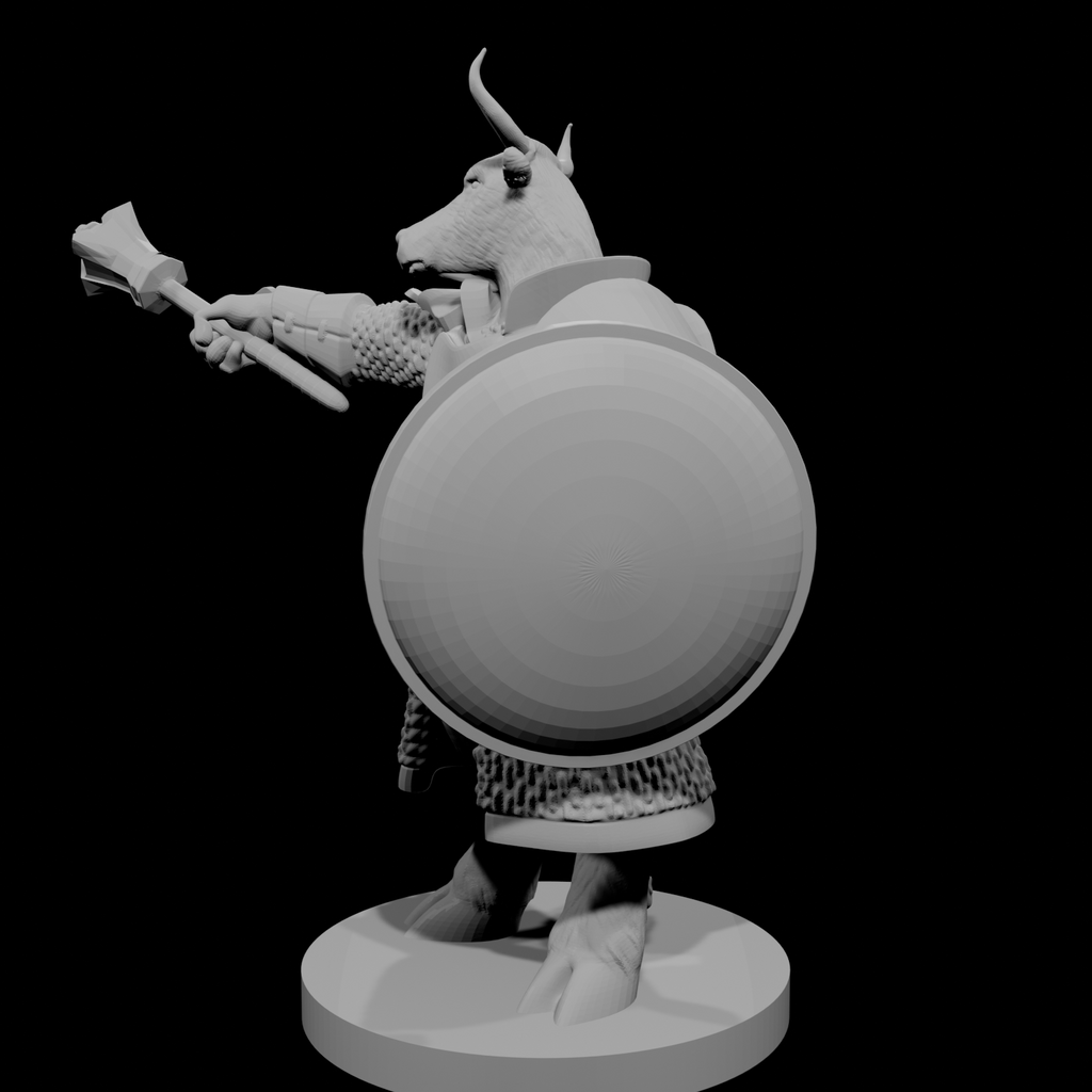 Minotaur Male Cleric 2