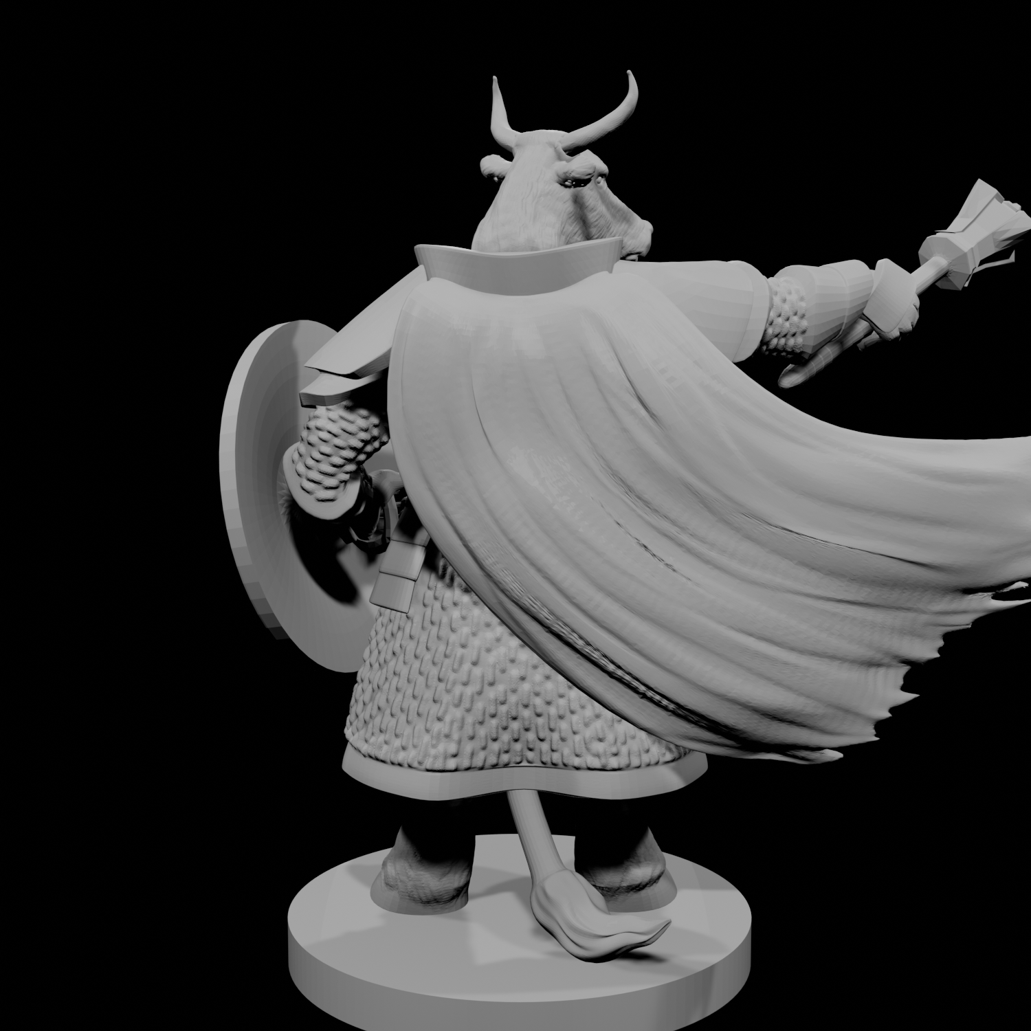 Minotaur Male Cleric 2