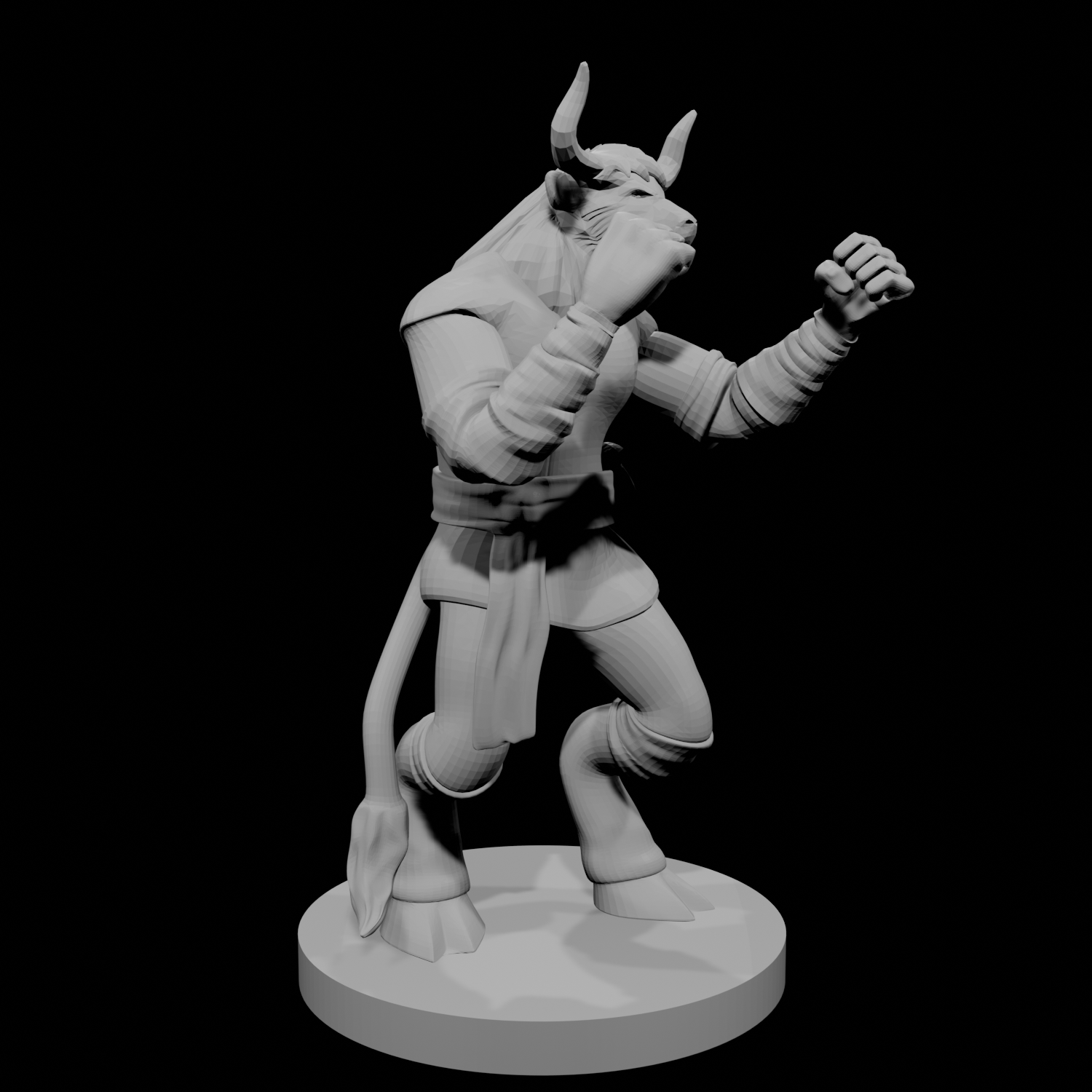 Minotaur Monk