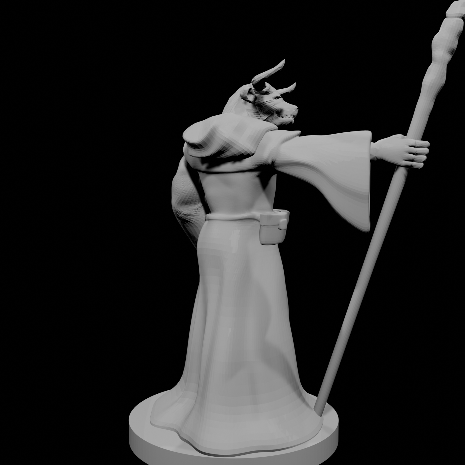 Minotaur Wizard