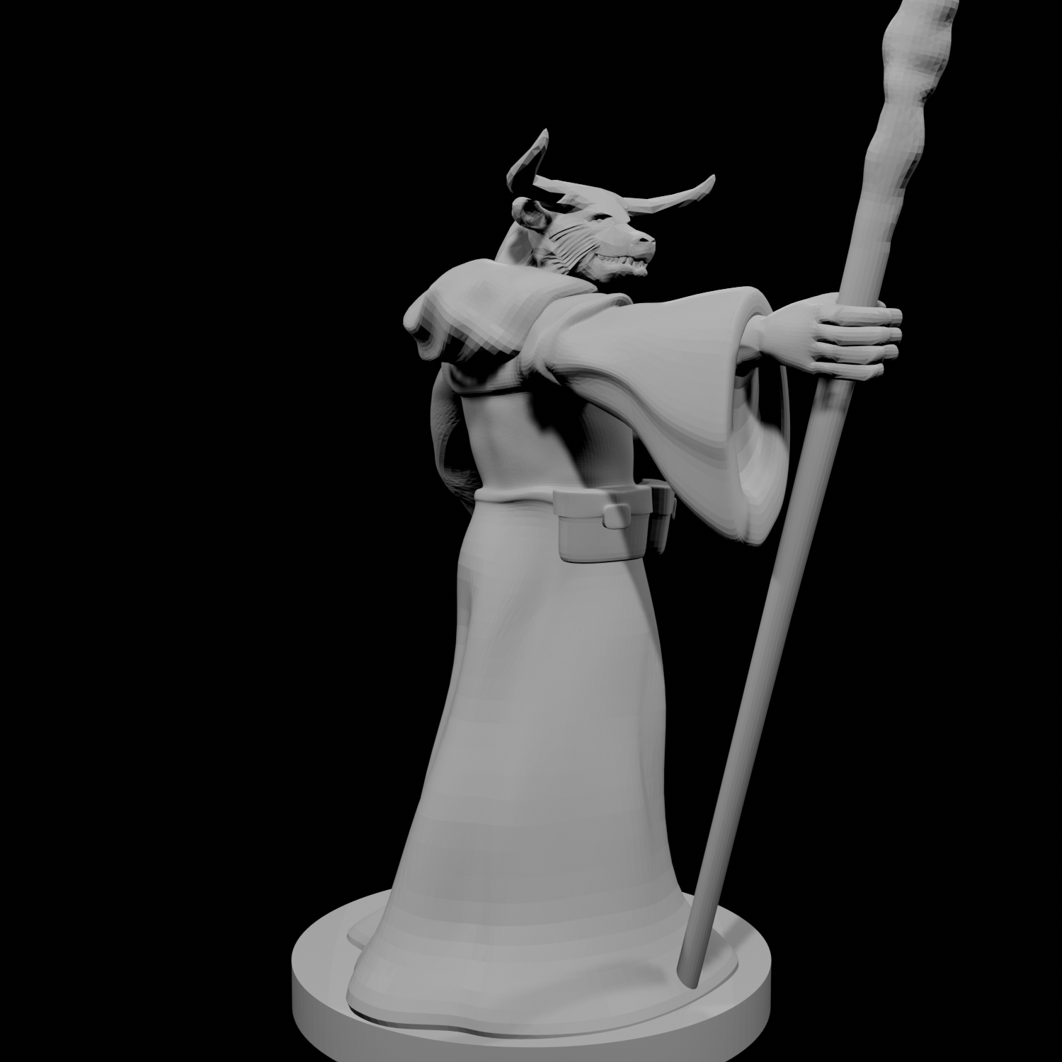 Minotaur Wizard