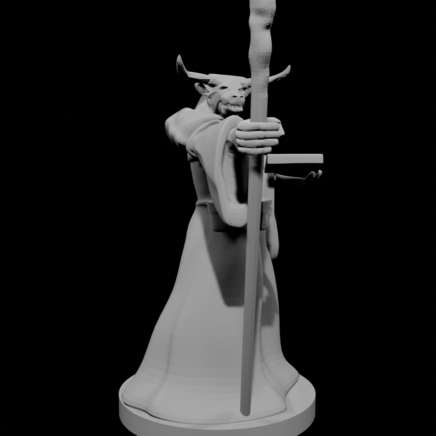 Minotaur Wizard