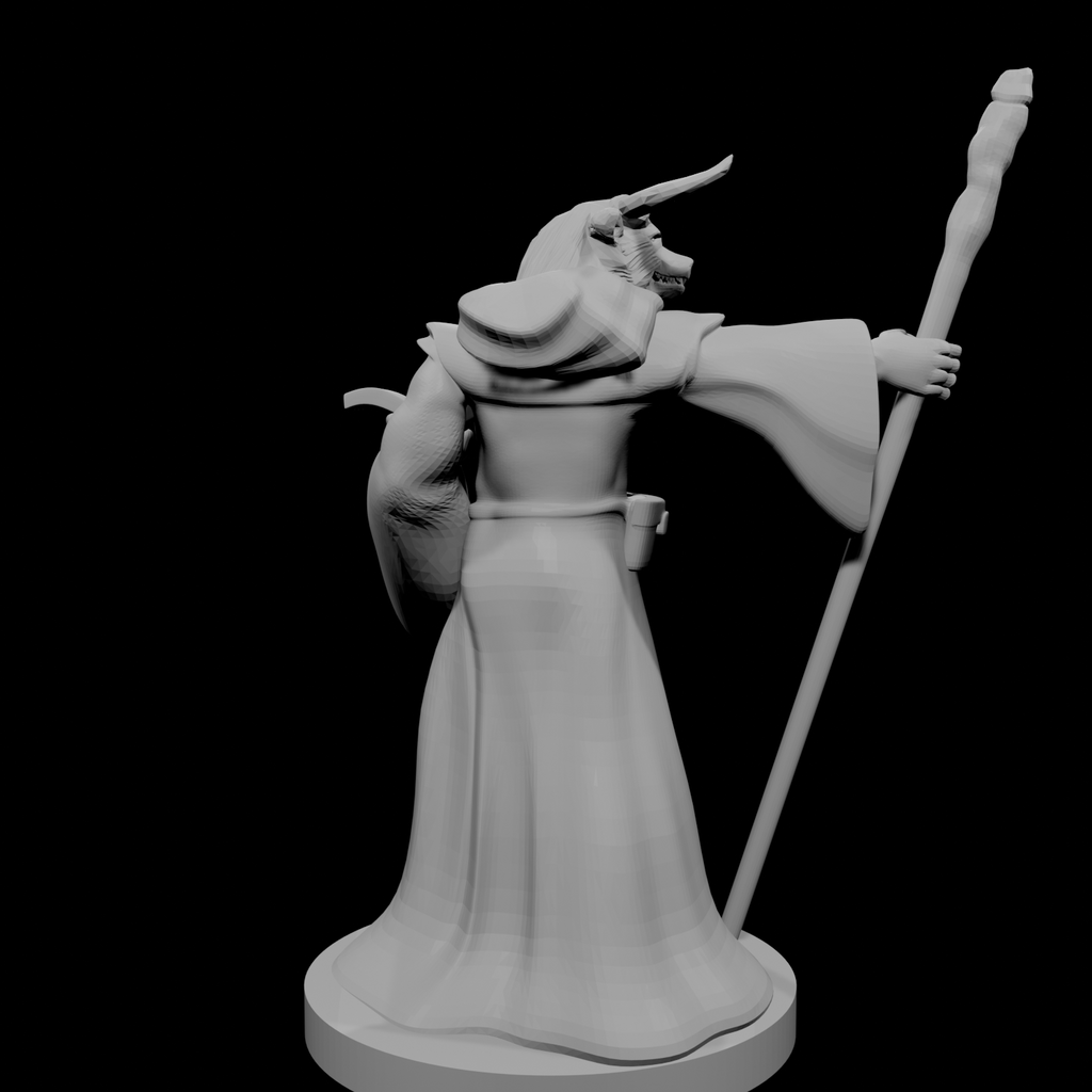 Minotaur Wizard