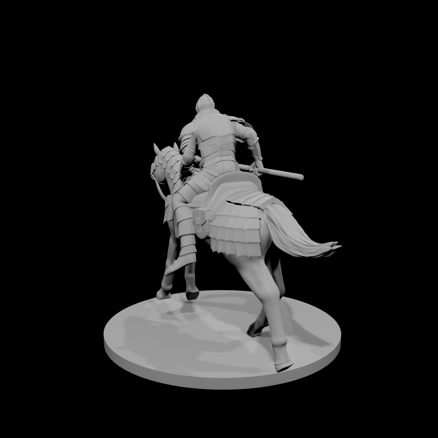 Chevalier monté