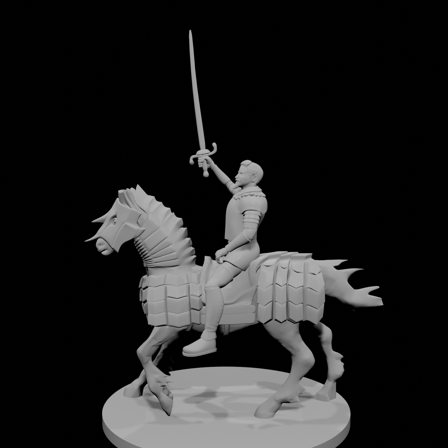 Mounted Noble