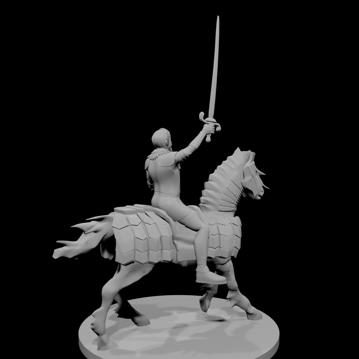 Mounted Noble