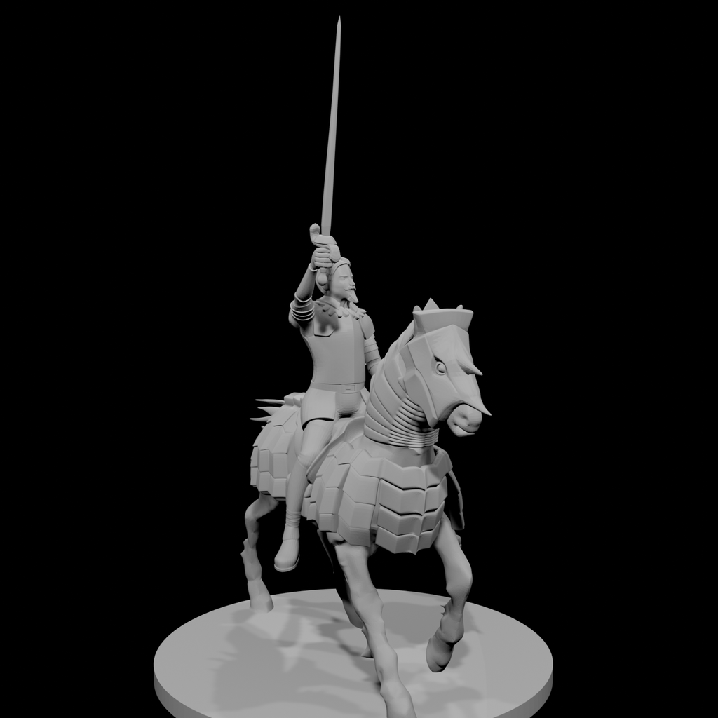 Mounted Noble