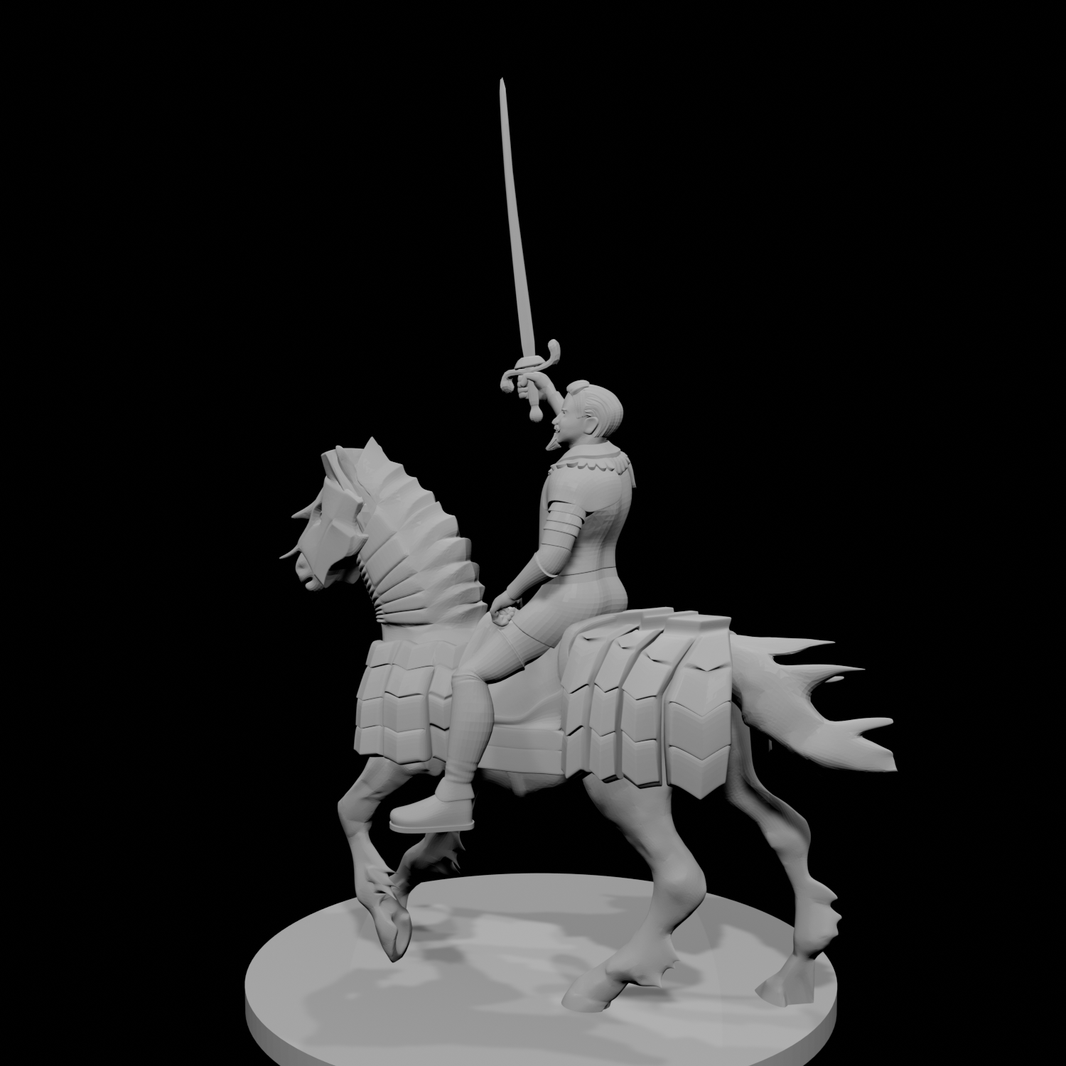 Mounted Noble