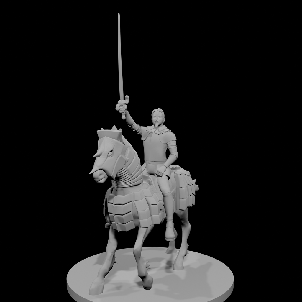 Mounted Noble
