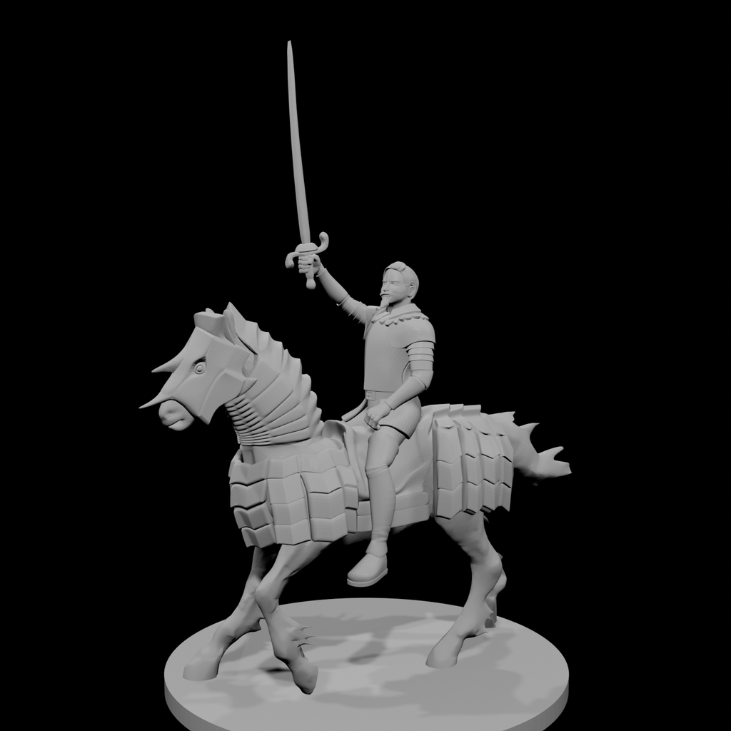 Mounted Noble