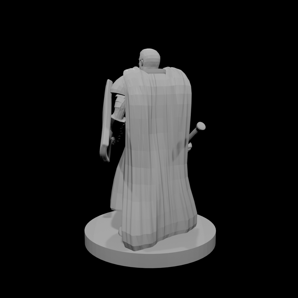 Noble Cleric Mace and Shield