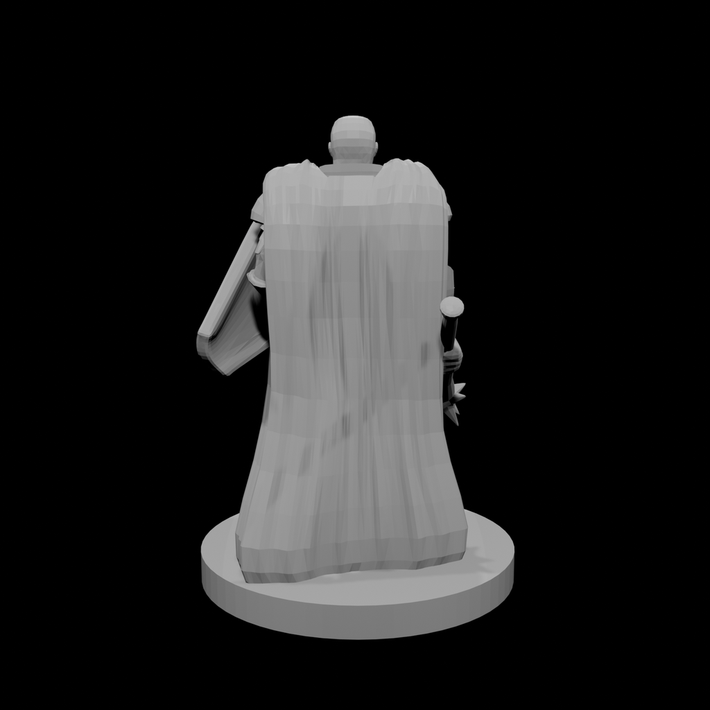 Noble Cleric Mace and Shield