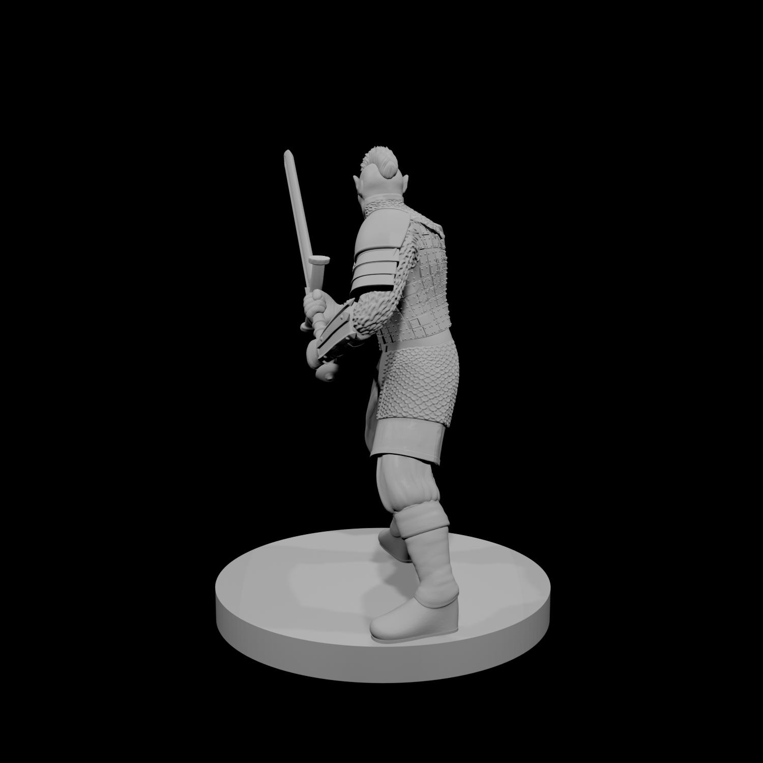Orc Fighter with greatsword
