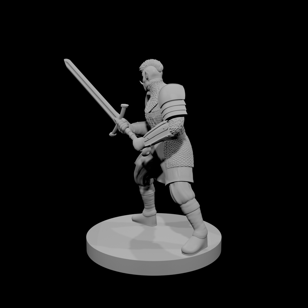 Orc Fighter with greatsword