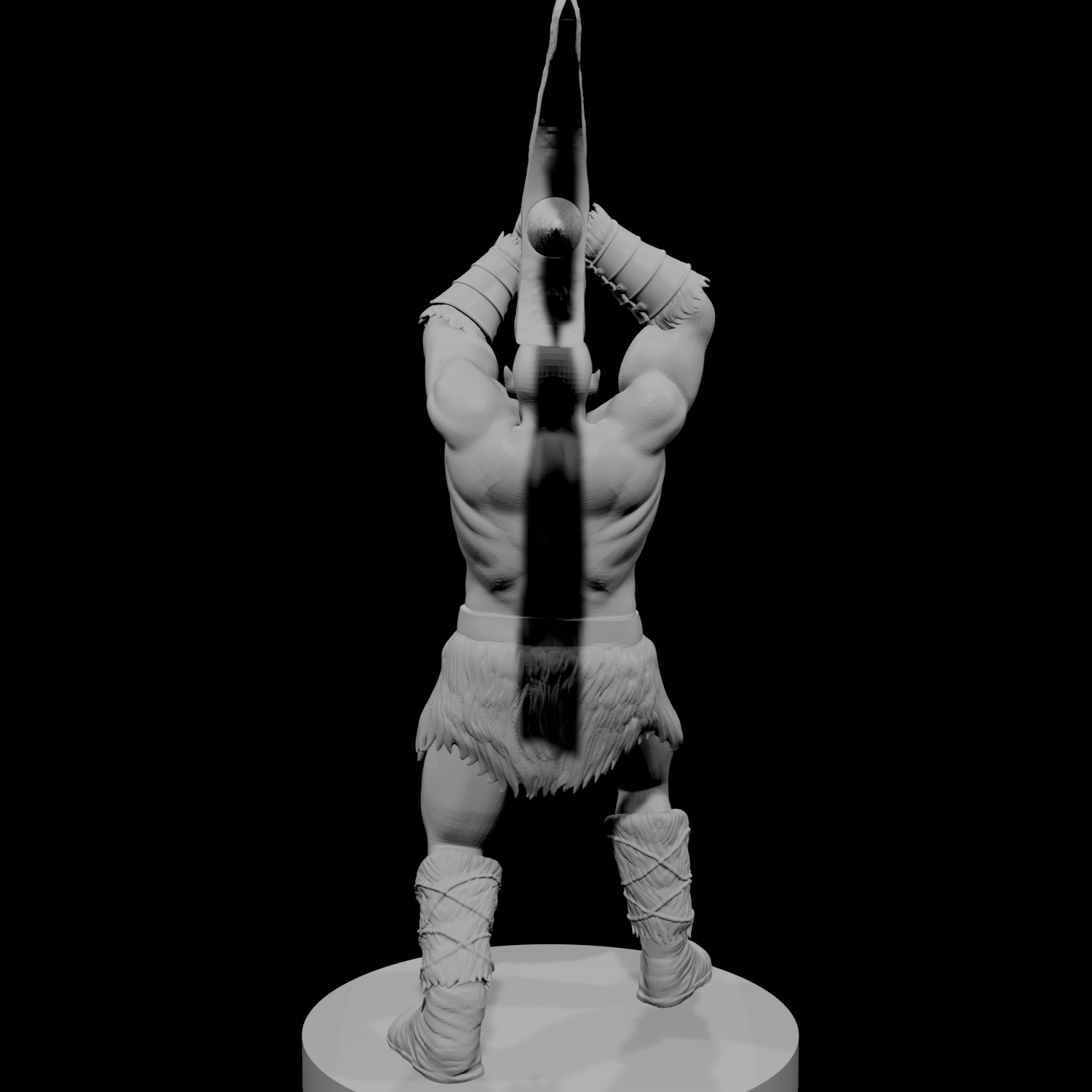 Orc Male Barbarian