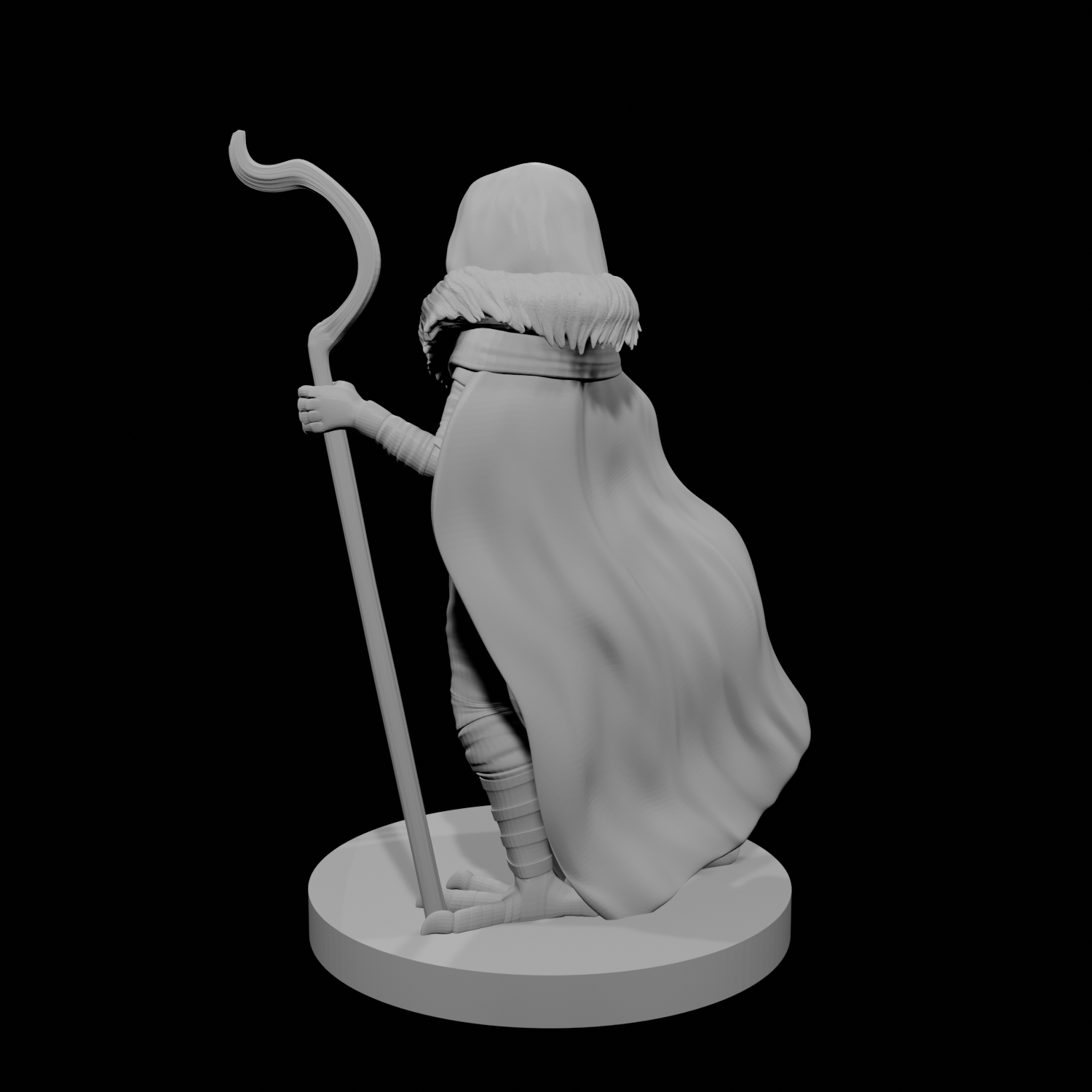 Owlfolk Male Druid